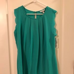 Teal dress